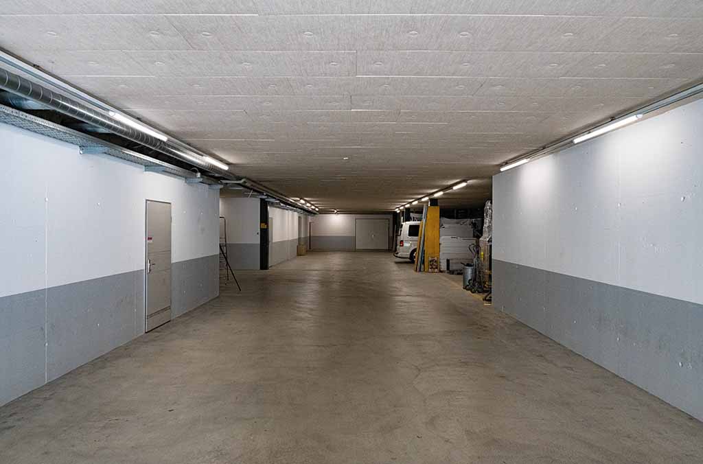 TRIVALITE Retrofit dans un parking souterrain