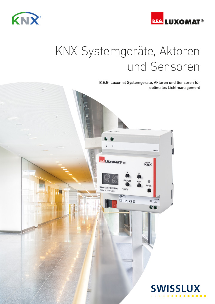 Appareils de système KNX, actionneurs et capteurs